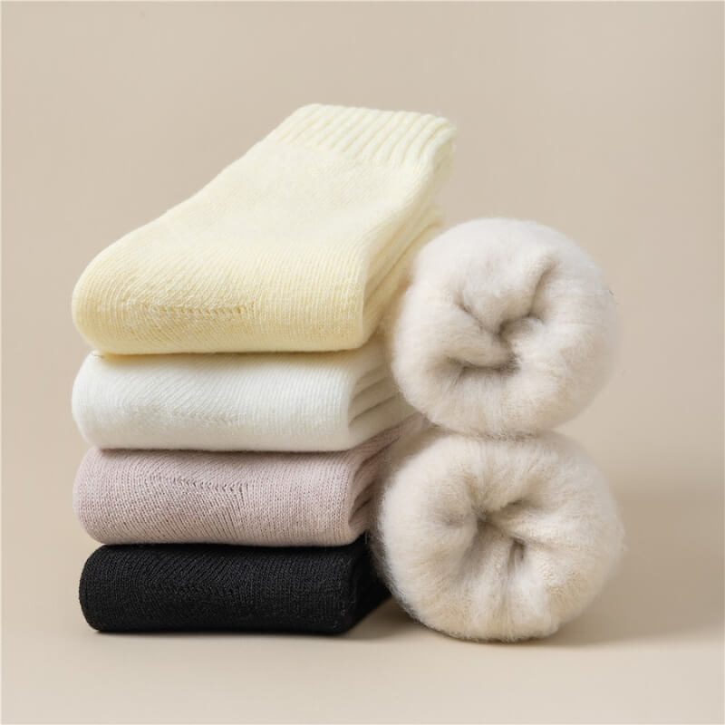Fluffi™ - Super Myke og Varme Sokker for Vinteren
